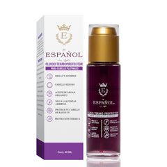Fluido termoprotector para cabello rubio o platinado - protege de los rayos UV - Preveniene el deslavado y mantener el color por más tiempo.