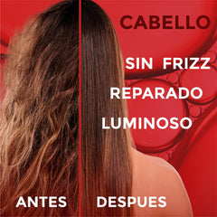 Fluido termo protector para cabello - protege el cabello del calor de planchas y secadoras