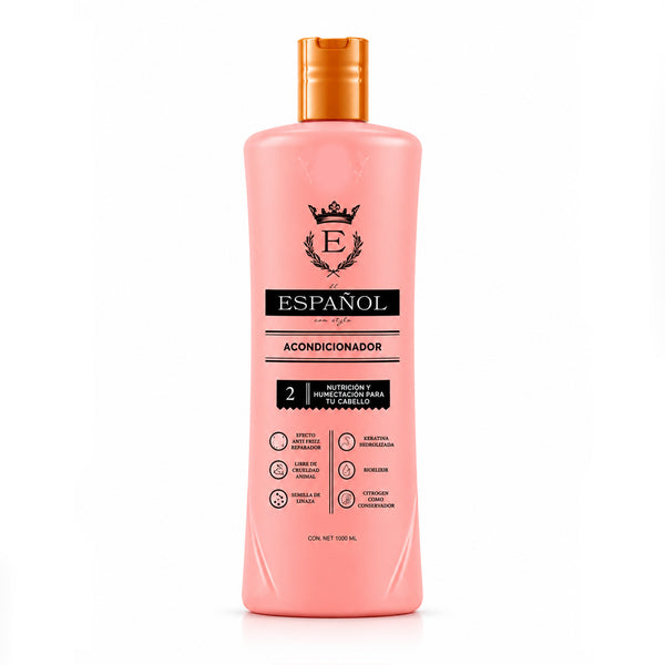 Acondicionador 500ml - Desenreda - Humecta - Nutre y da fuerza al cabello