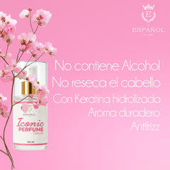 Perfume Capilar Iconic | Fragancia para Cabello con Keratina sin alcohol