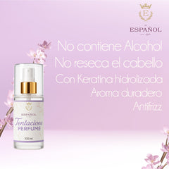 Perfume Capilar Tentacione | Fragancia Floral Frutal sin Alcohol