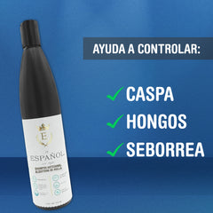 Shampoo Alquitran de hulla - Controla las infecciones de Hongos y caspa
