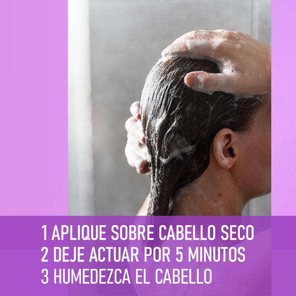 Shampoo matizador - reduce la tonalidad amarillenta del cabello rubio, platinado o decolorado