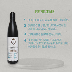 Shampoo Alquitran de hulla - Controla las infecciones de Hongos y caspa