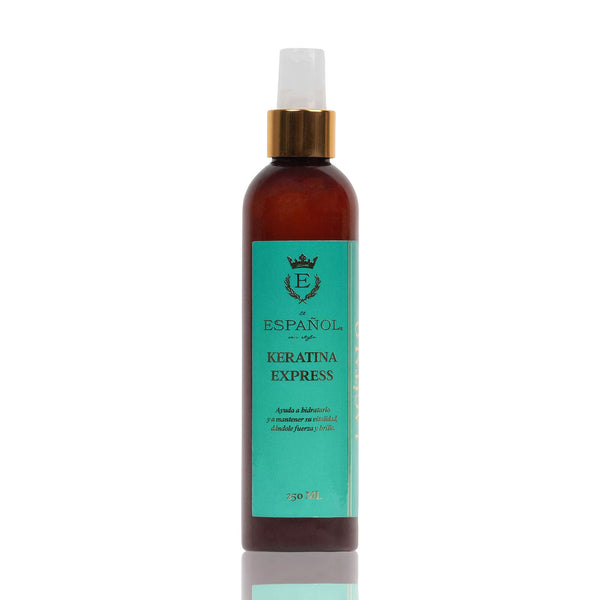 Keratina express para el cabello - Hidrata el cabello, mantiene su vitalidad, da fuerza - Brillo dislumbrante e intenso - Contiene colageno - termoprotector - disminuye el frizz