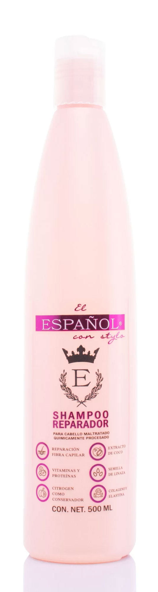 Shampoo ReparadorPara Cabello muy Maltratado o Quimicamente Procesado | Reconstruye el cabello dañado