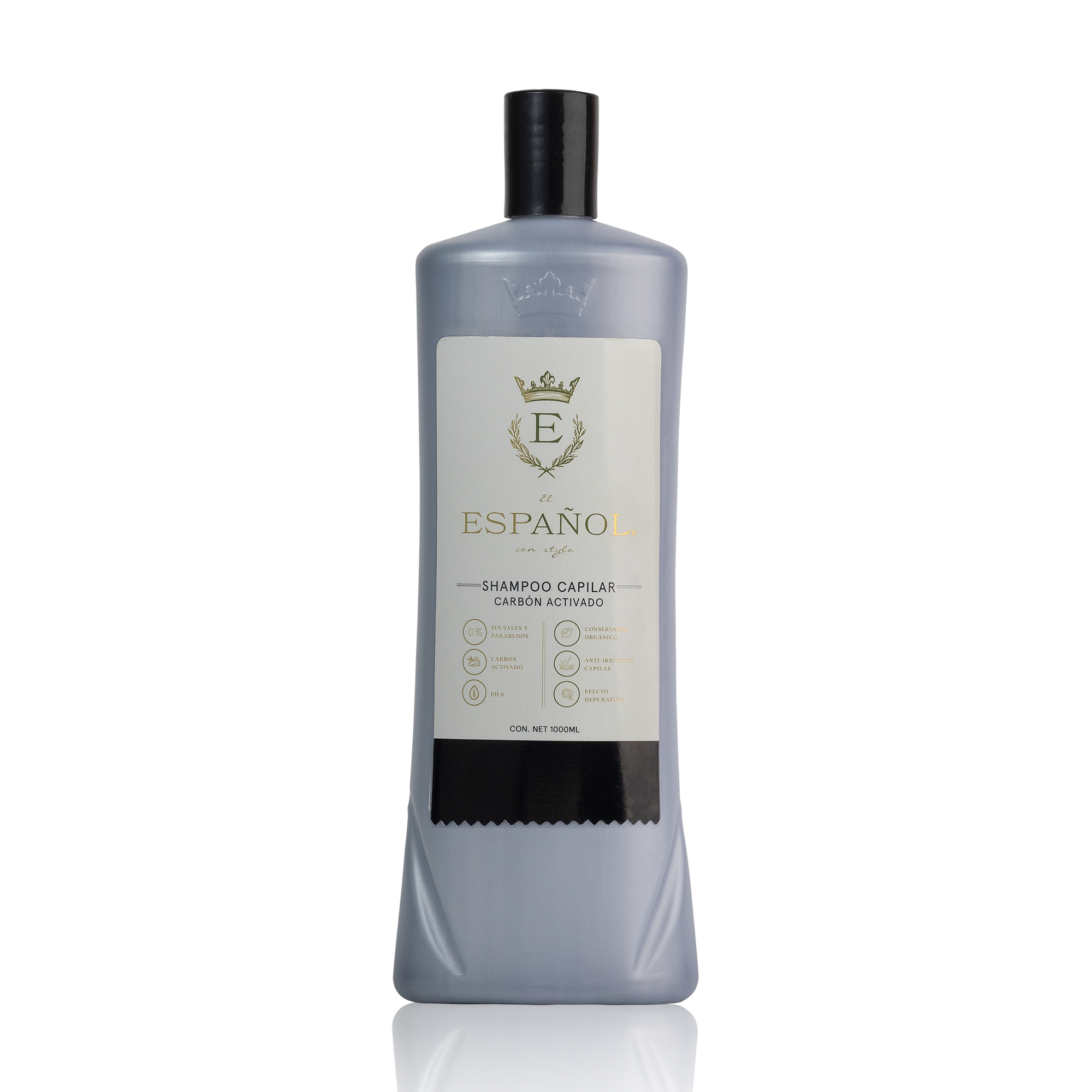 Shampoo de carbón activado 1000 ml