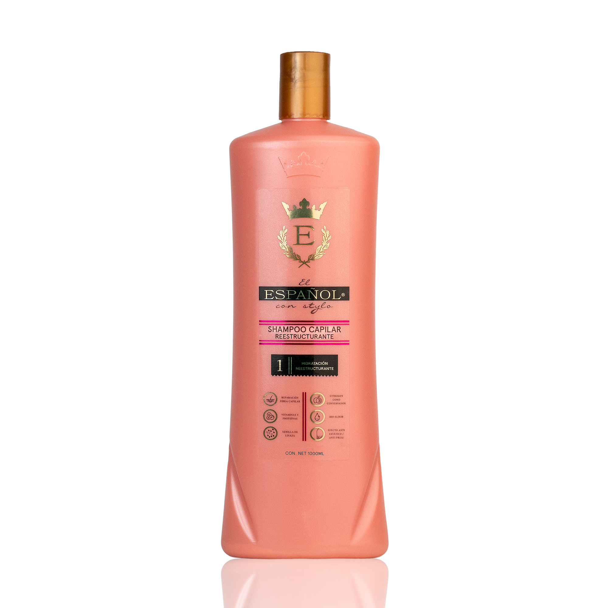 Shampoo capilar reestructurante 1000 ml